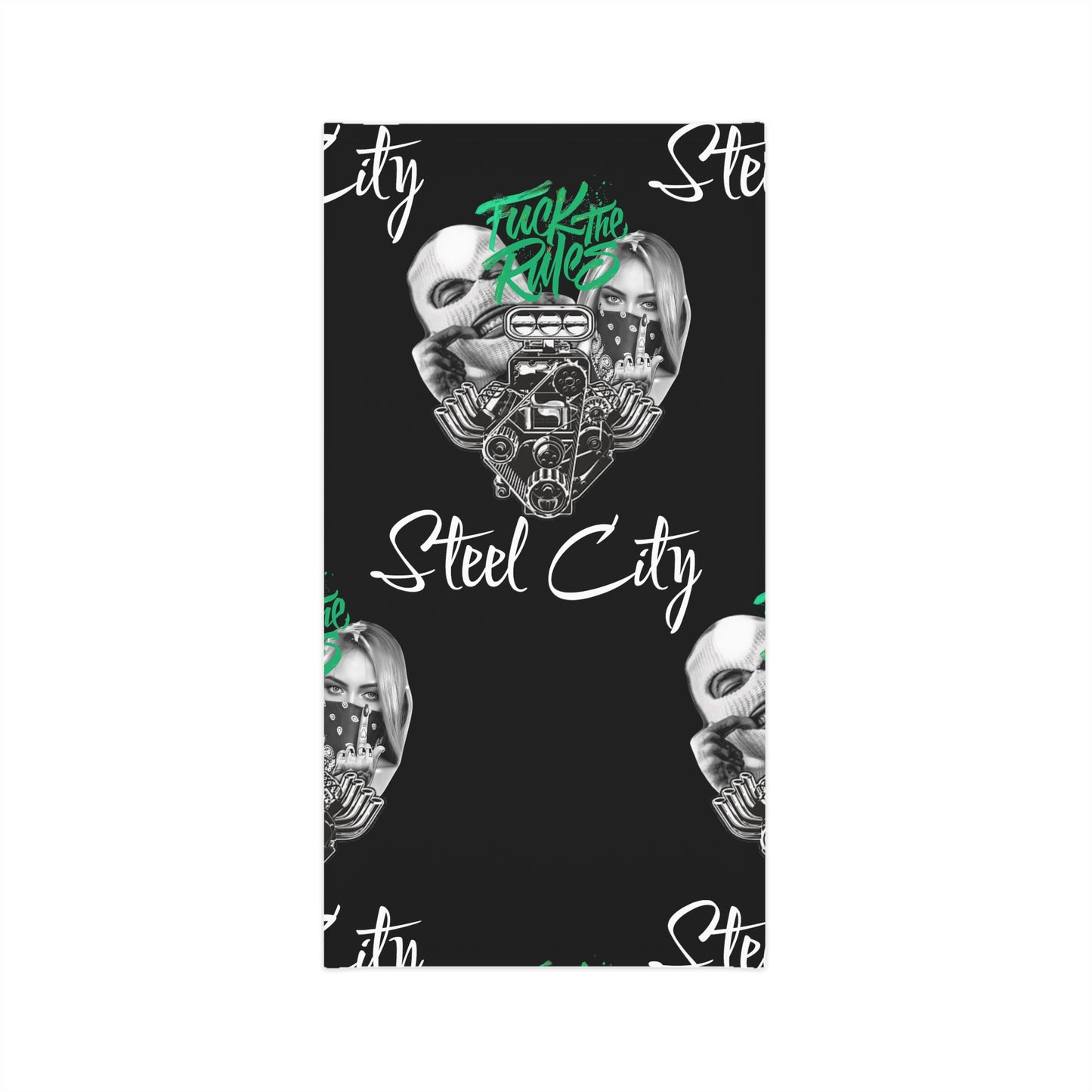 Lightweight Steel City Neck Gaiter - Green