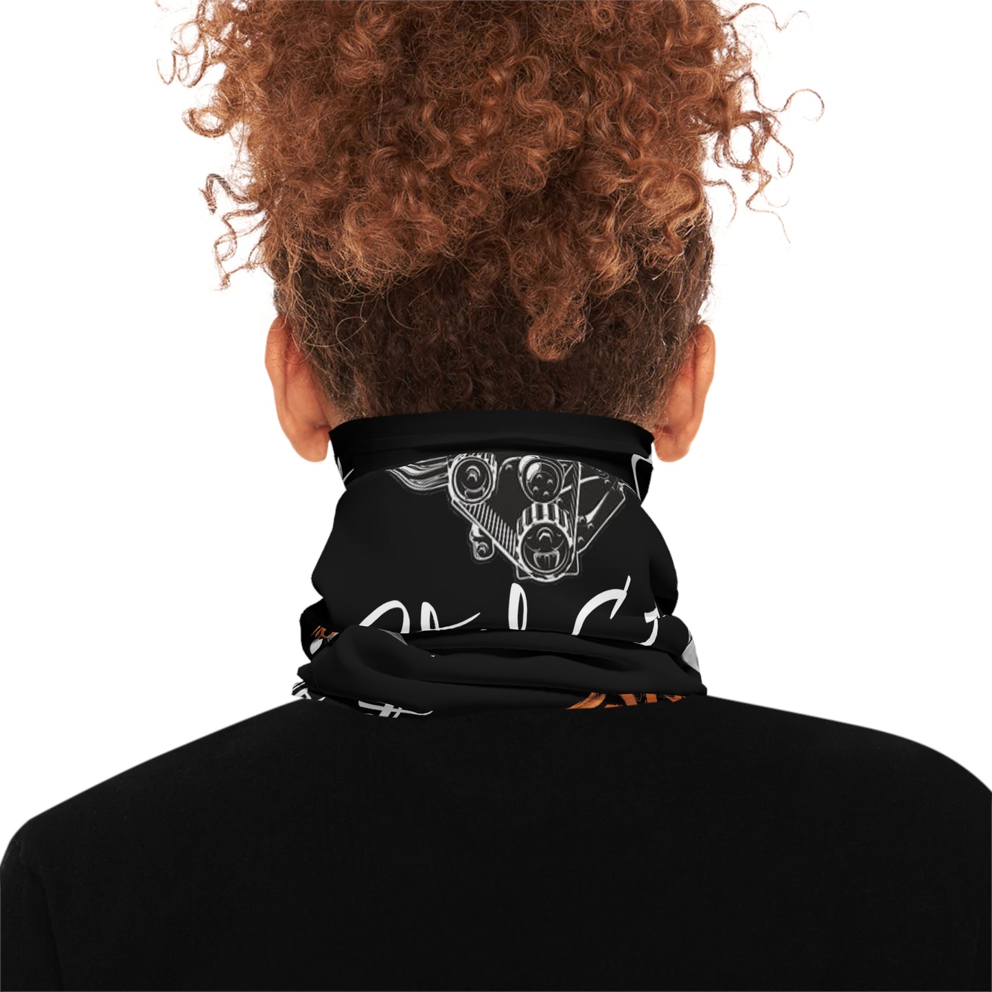 Lightweight Steel City Neck Gaiter - Orange