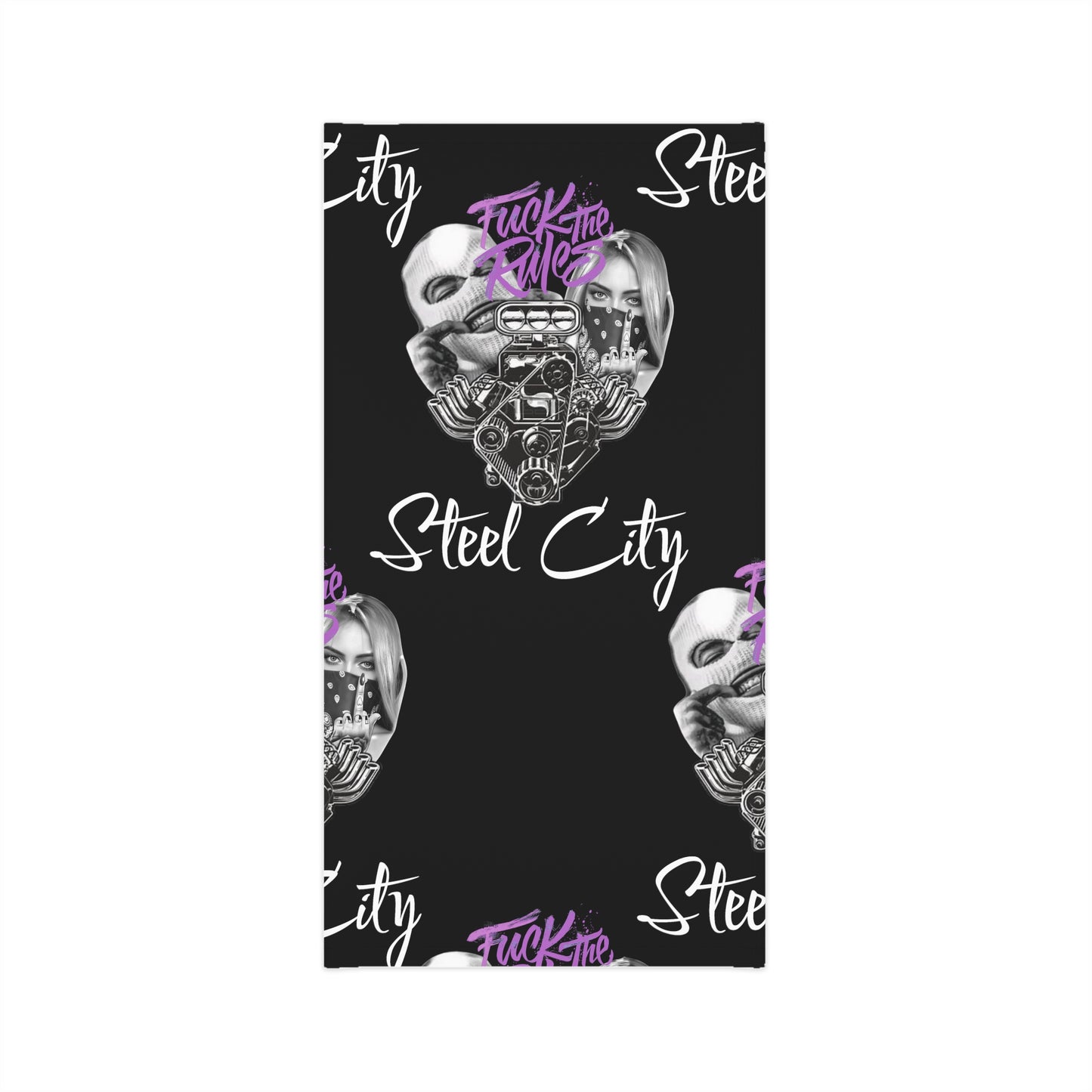 Lightweight Steel City Neck Gaiter - Purple