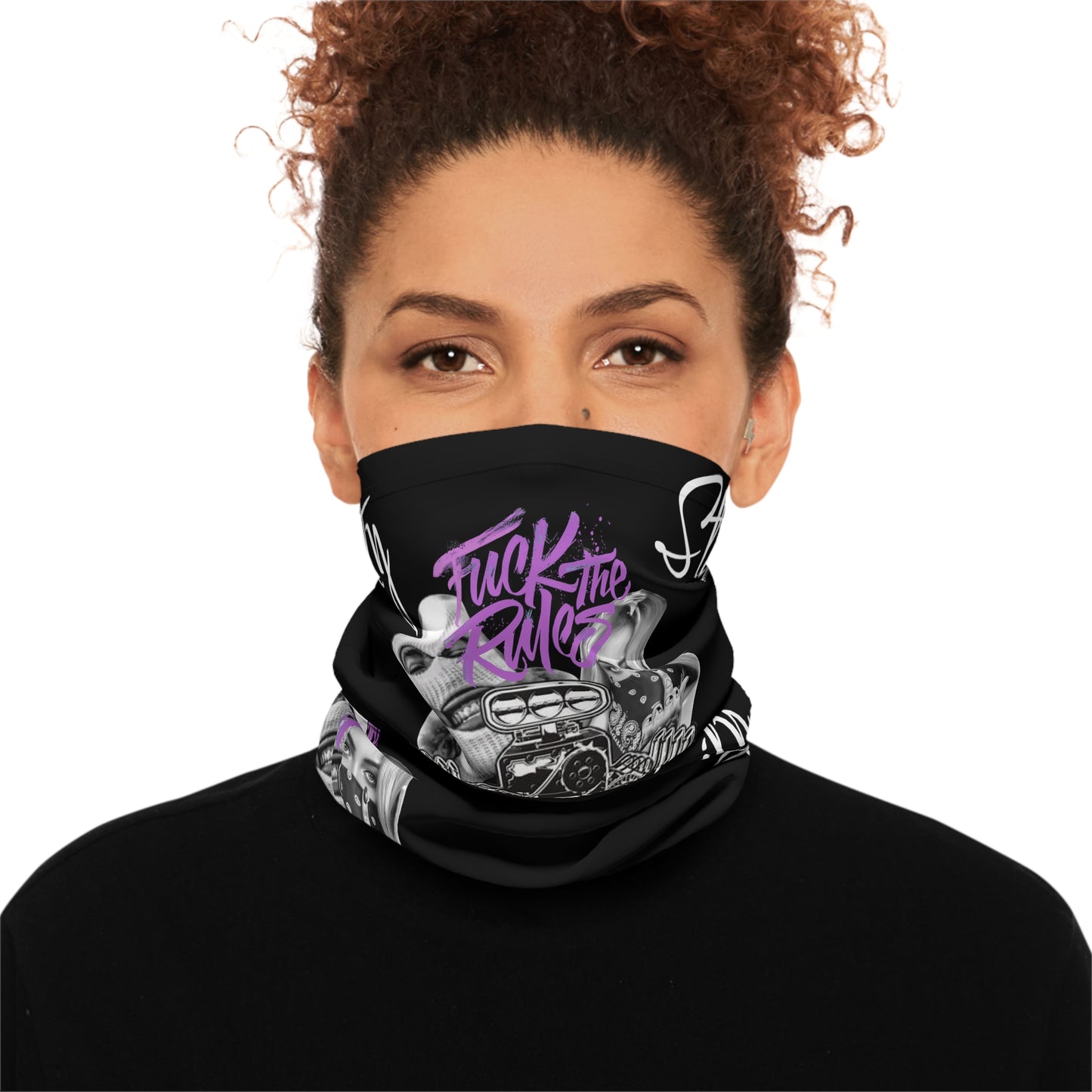 Lightweight Steel City Neck Gaiter - Purple