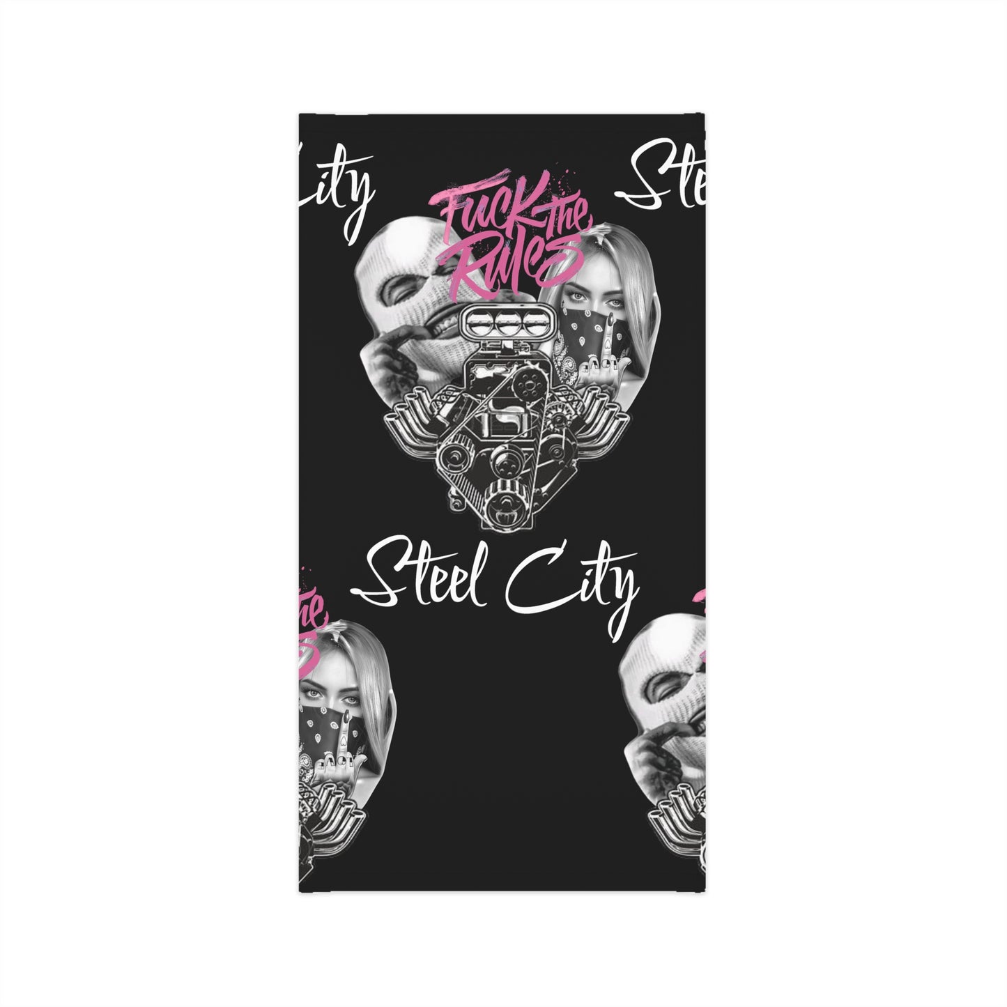 Lightweight Steel City Neck Gaiter - Pink