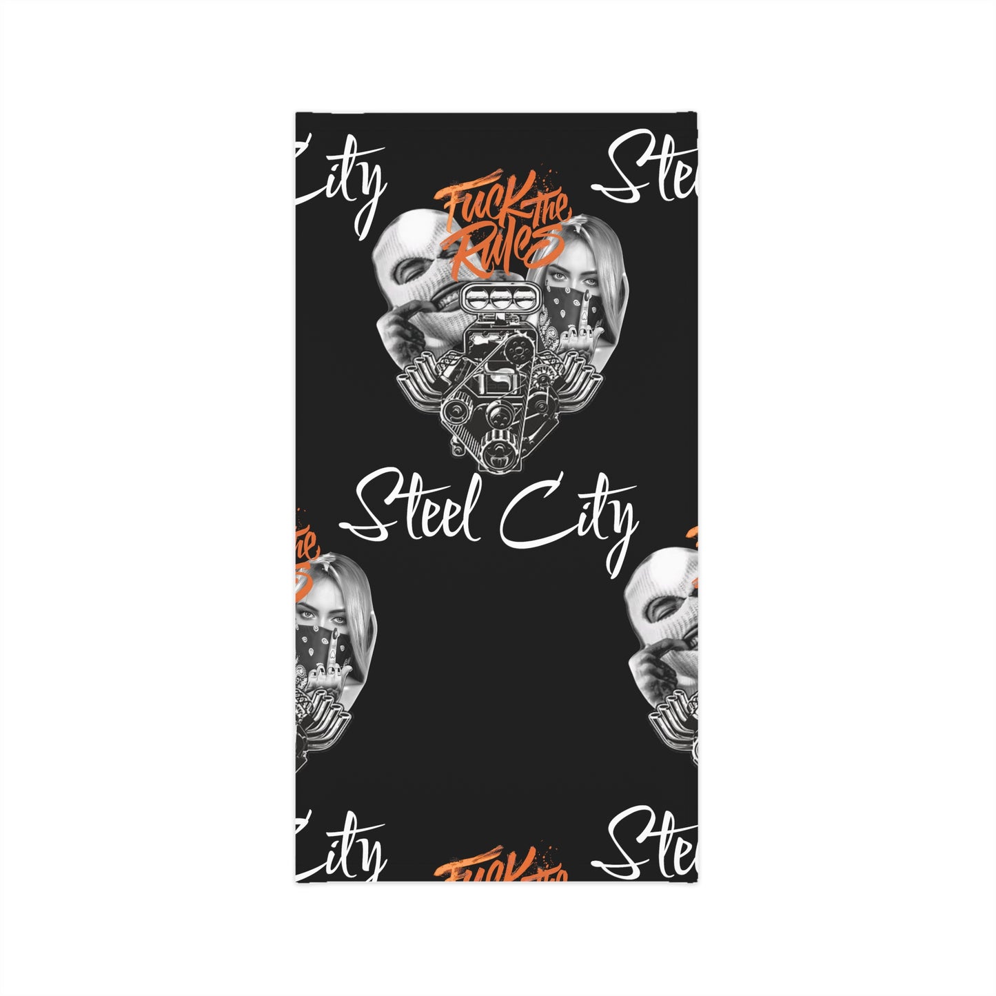 Lightweight Steel City Neck Gaiter - Orange