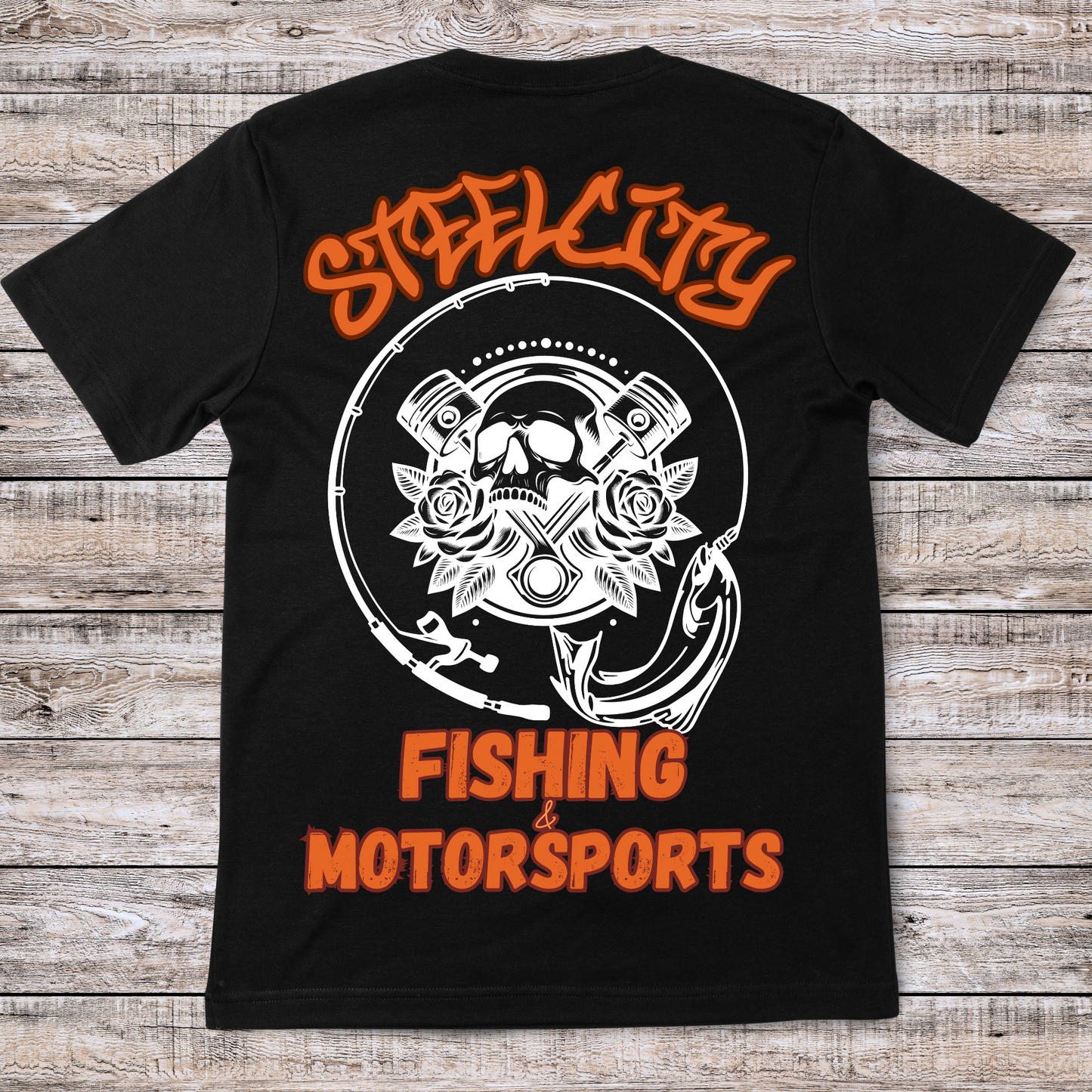 Adult Steelcity Fishing & Motorsport Shirt