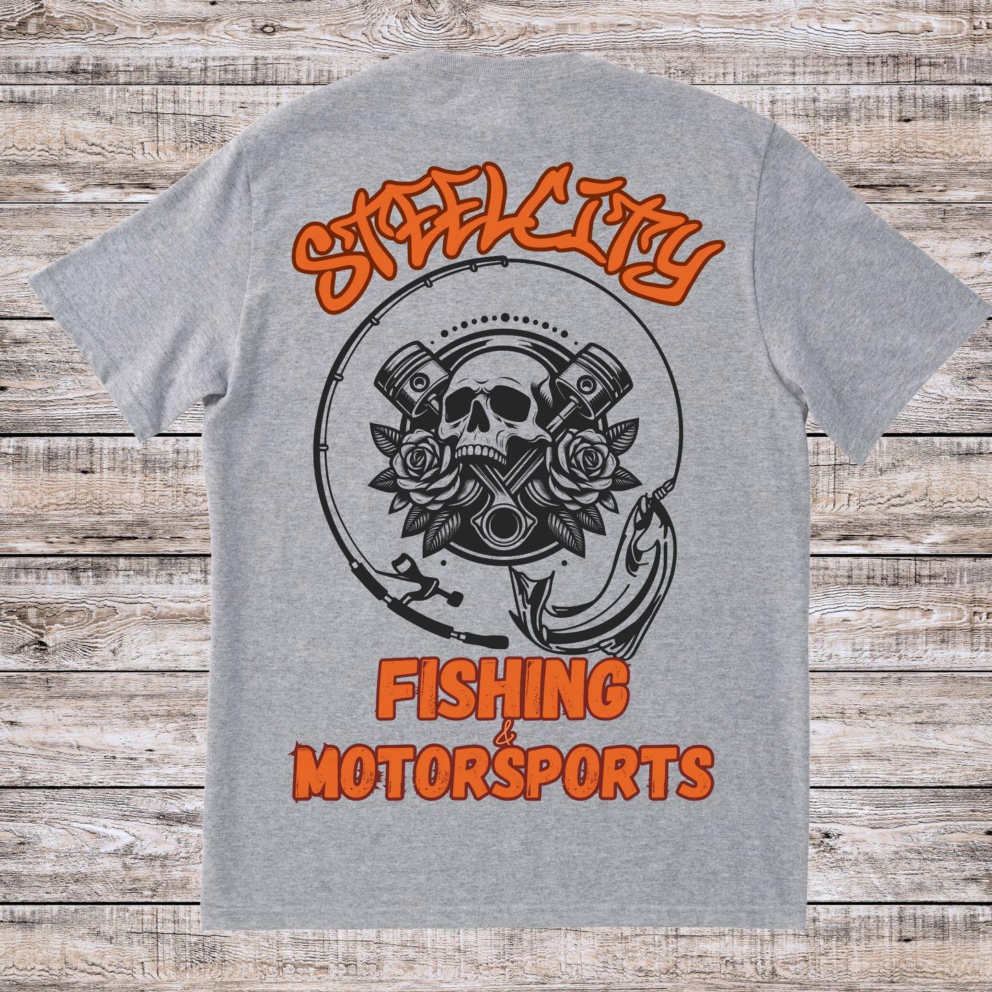 Adult Steelcity Fishing & Motorsport Shirt