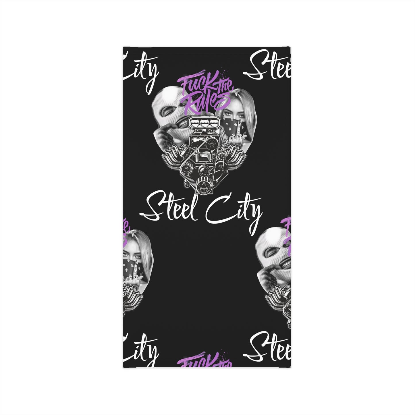 Lightweight Steel City Neck Gaiter - Purple