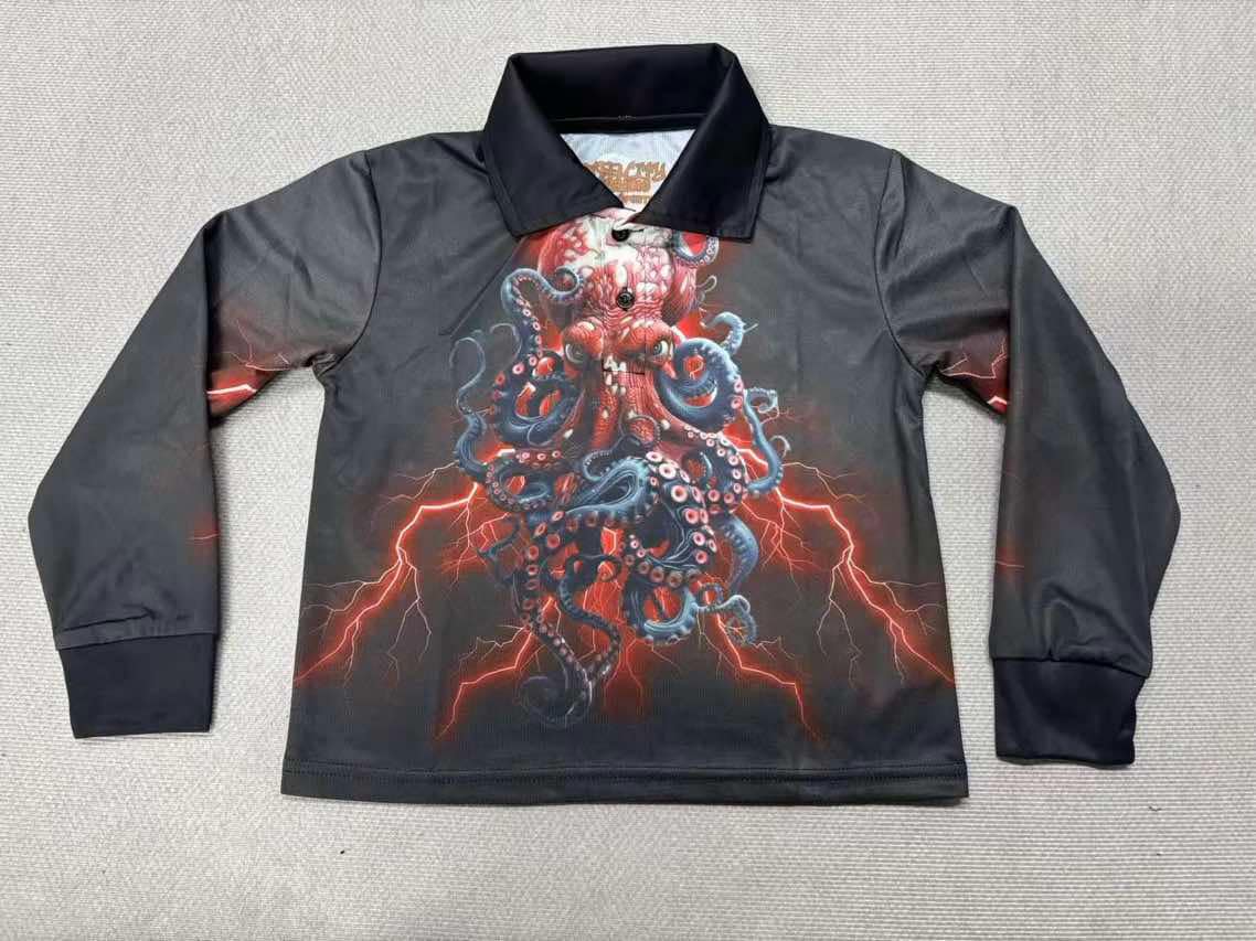 Tentacle Shock Fishing Shirt & Onesie