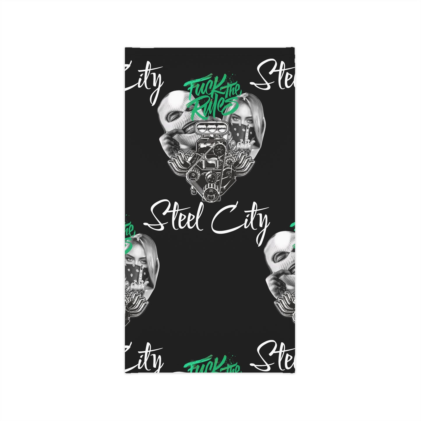 Lightweight Steel City Neck Gaiter - Green