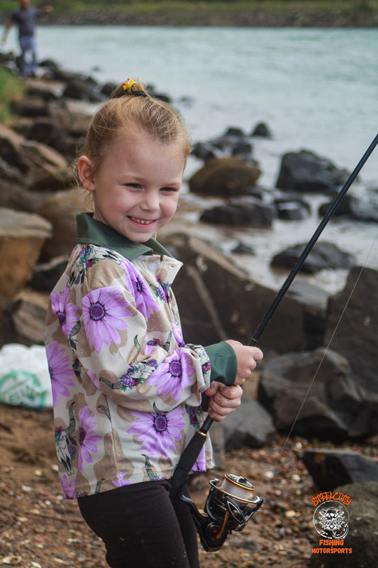 Blooming Bones Fishing Shirt & Onesie