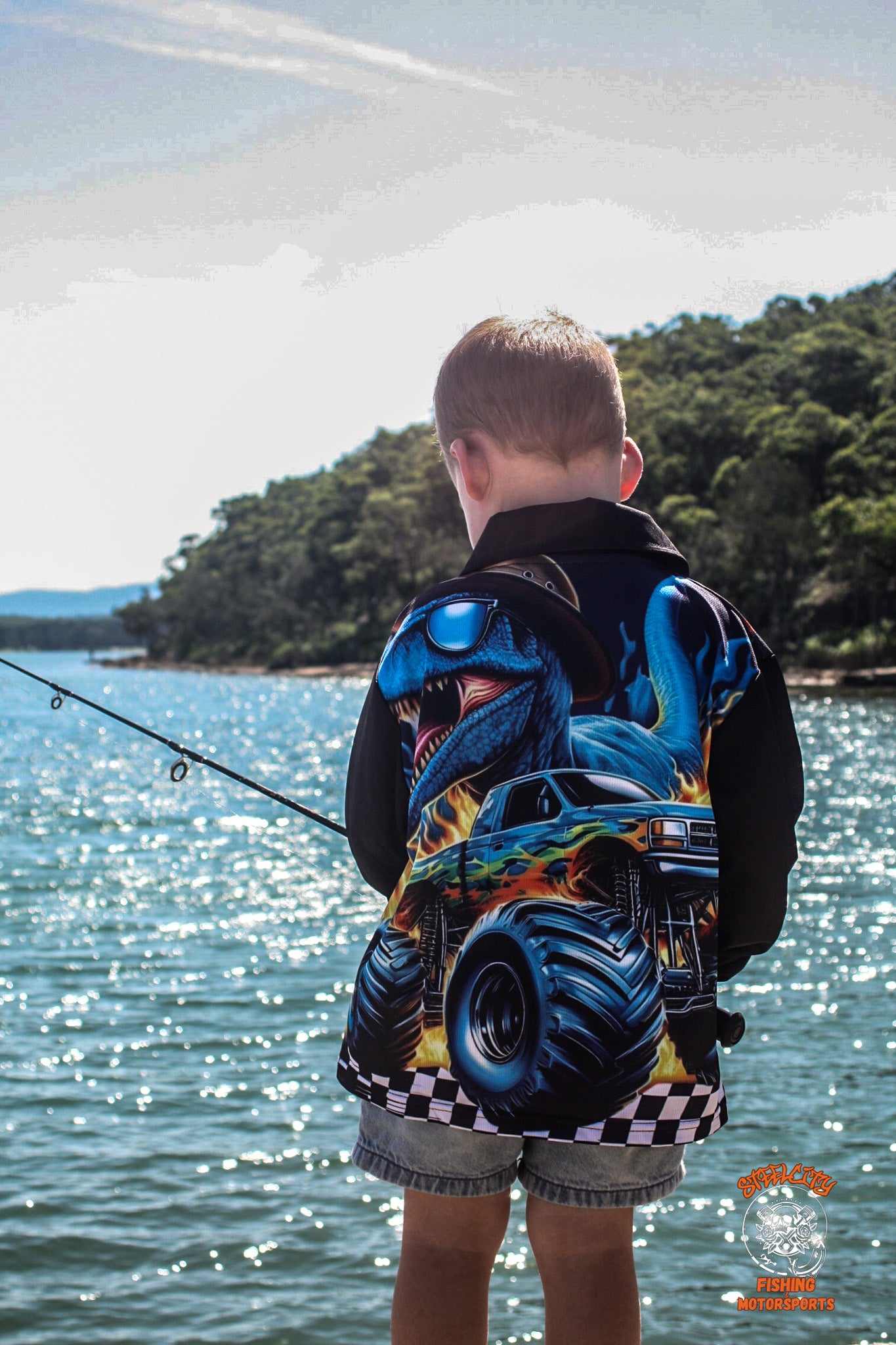 Monster Mayhem Fishing Shirt & Onesie