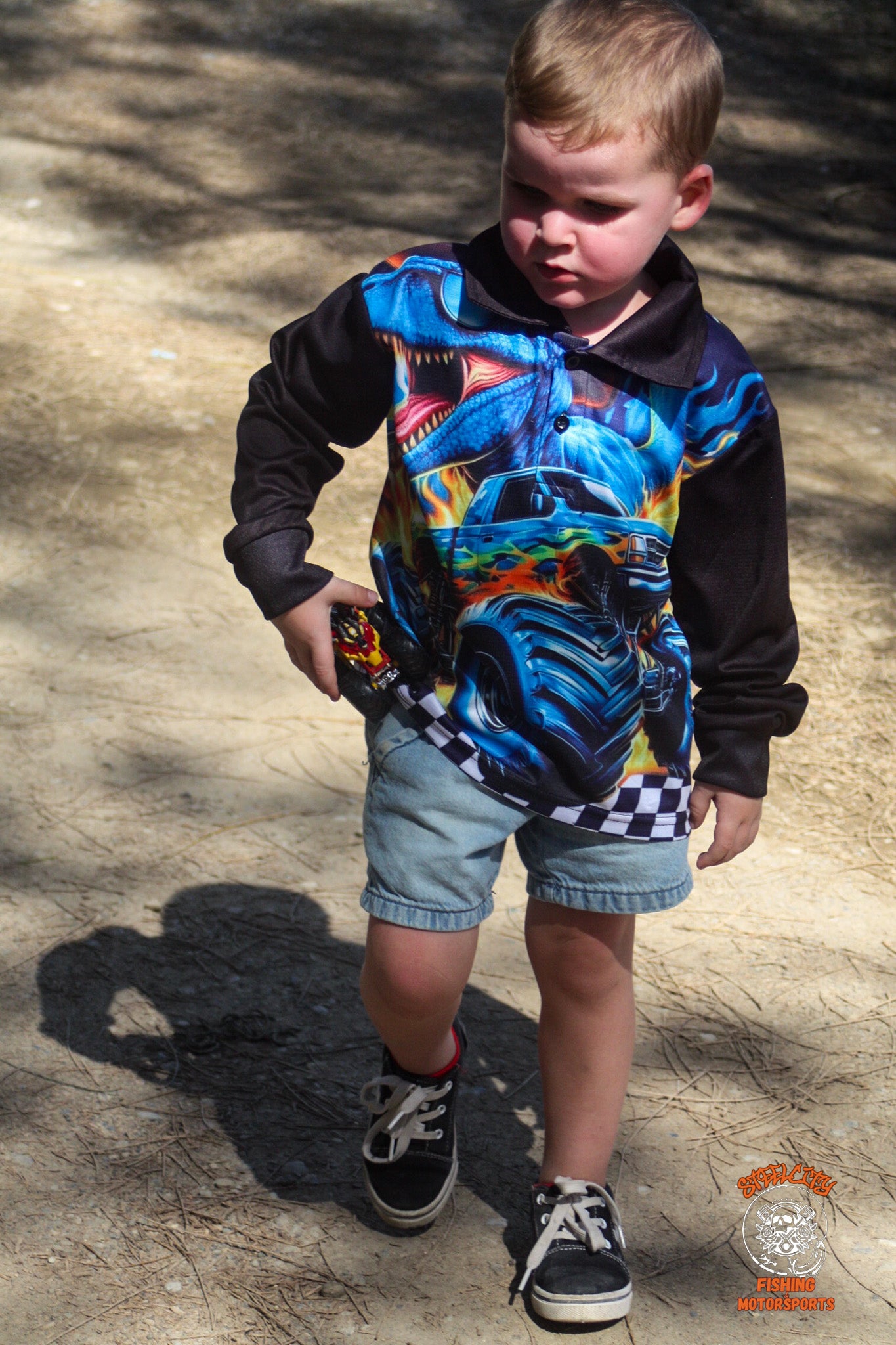 Monster Mayhem Fishing Shirt & Onesie