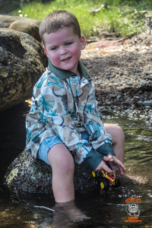 Green Oasis Fishing Shirts & Onesies