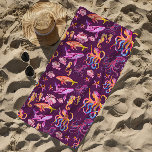 Marine Allure Beach Towel