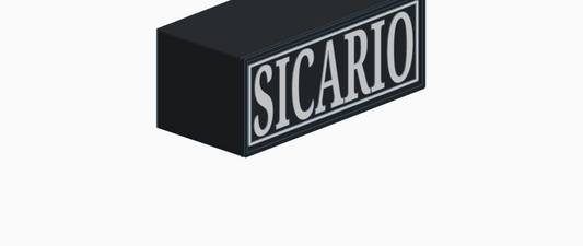 Custom Number Plate Light Box