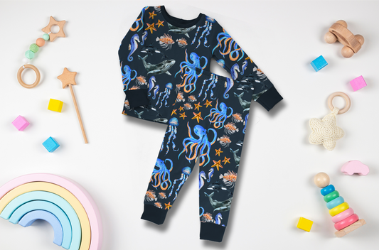 Neptunes Navy Pj Set